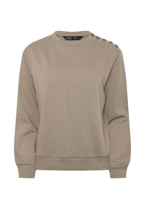 M&Co, PETITE TOPS - Felpa - brown