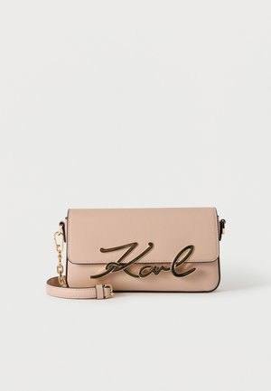 KARL LAGERFELD, SIGNATURE - Τσάντα χειρός - nude pink