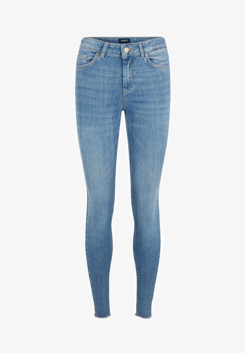 Pieces Skinny Fit Jeans Cropped Skinny Farkut Light Blue Denim Vaaleansininen Zalando Fi Pieces Skinny Fit Jeans Cropped Skinny Farkut Light Blue Denim Vaaleansininen Zalando Fi
