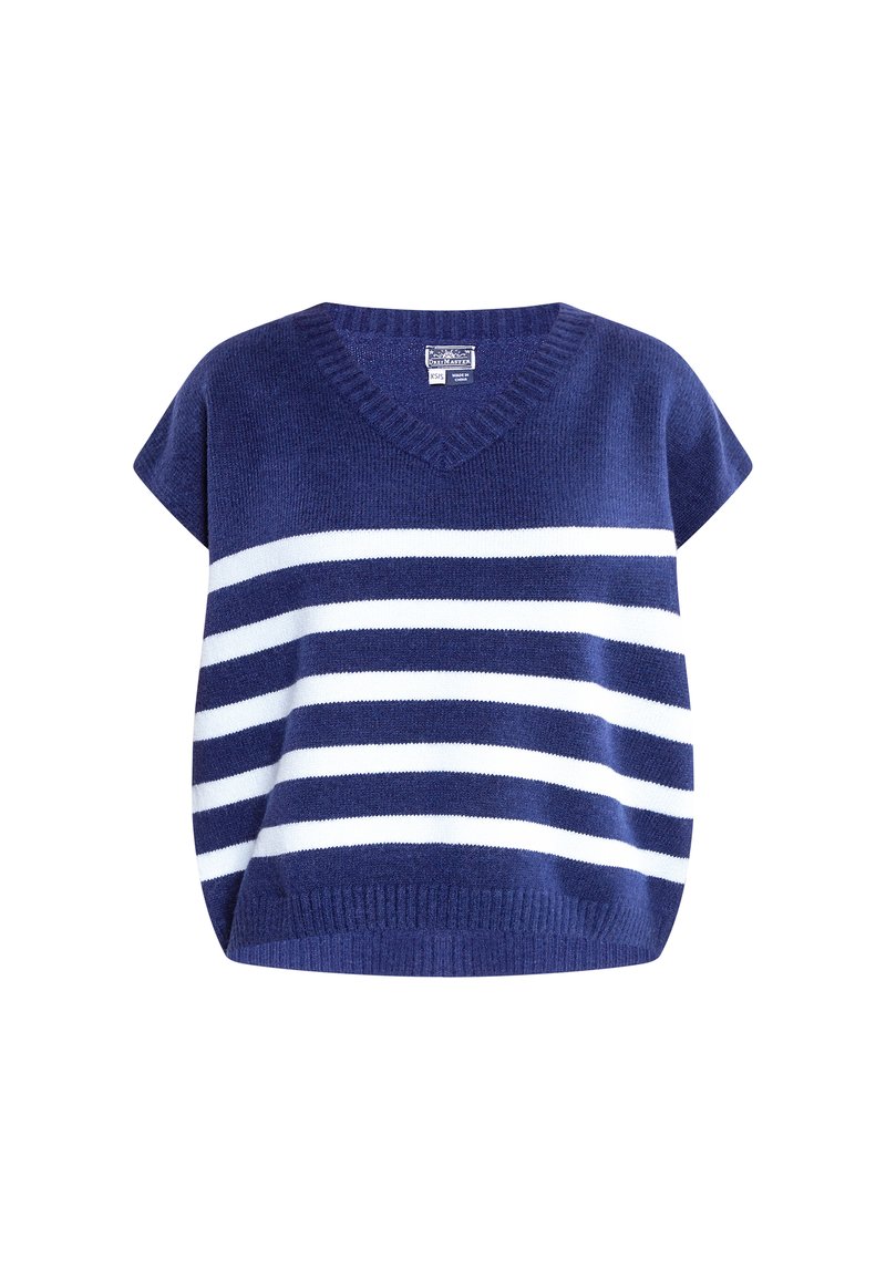 dreimaster T-shirt print blauw