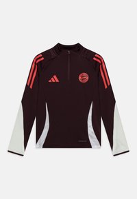adidas Performance FC BAYERN TIRO 24 KIDS - Langarmshirt - shadow maroon/red