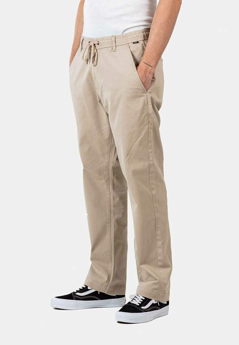 Reell REFLEX LOOSE - Trousers - light beige