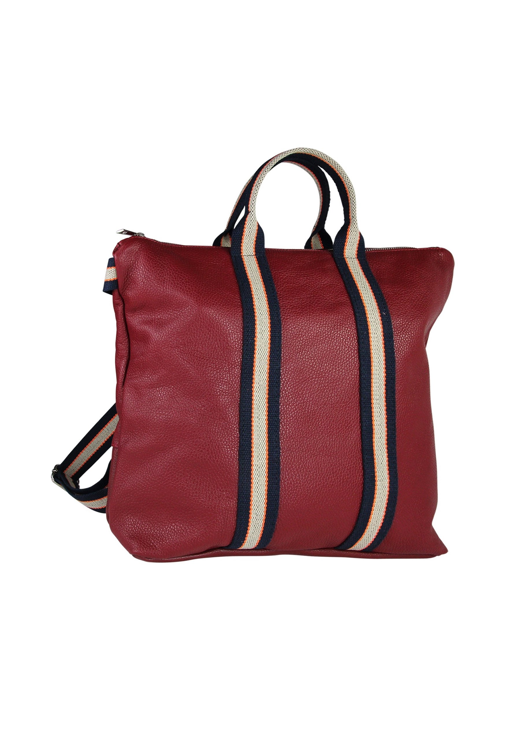 DrachenLeder CITY Tagesrucksack rot blau beige/rot Zalando