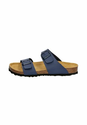 LICO, LICO PANTOLETTE BIOLINE MERA - Pantolette flach - marine