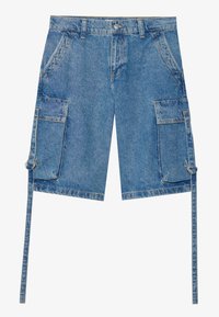 Jeansshorts - blue denim