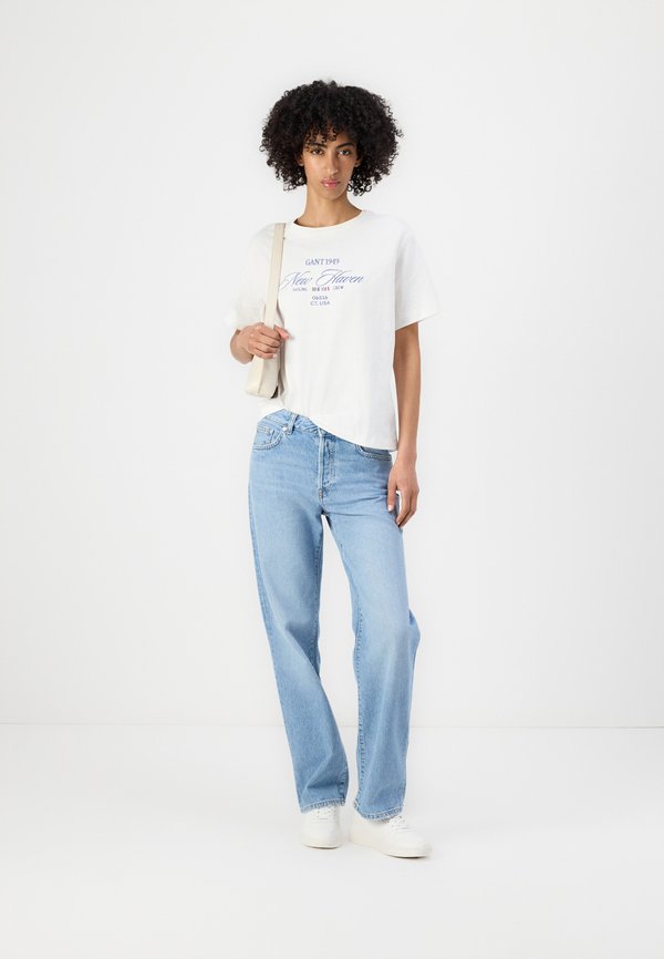 GRAPHIC  - Print T-shirt - eggshell2