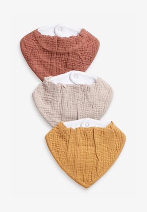 3 PACK DRIBBLE - Slabbetje - brown