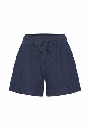 Oxmo OXLILLITH - Shorts di jeans - dark blue denim