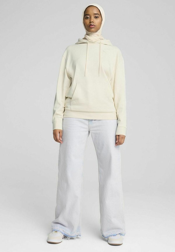 RELAXED FIT - Kapuzenpullover - alpine snow