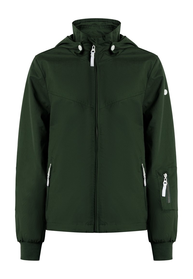 dreimaster Lichte jas groen