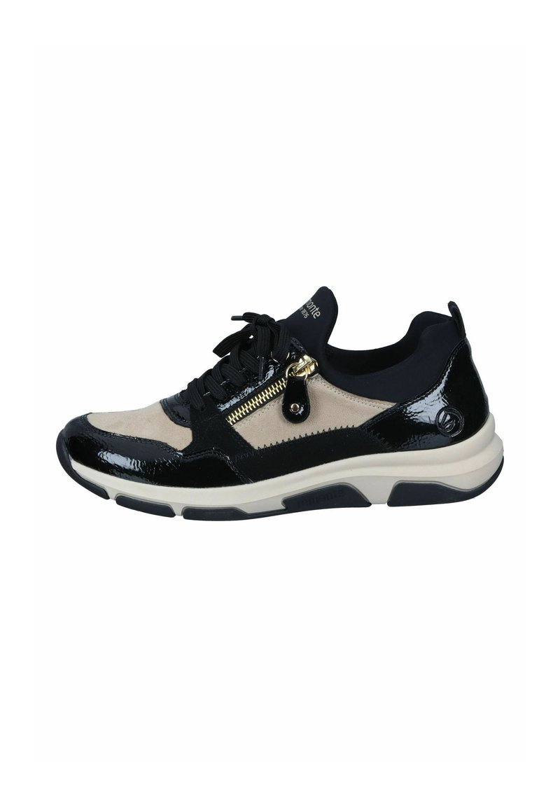 Remonte Sneakers basse - black jute schwarz schwarz