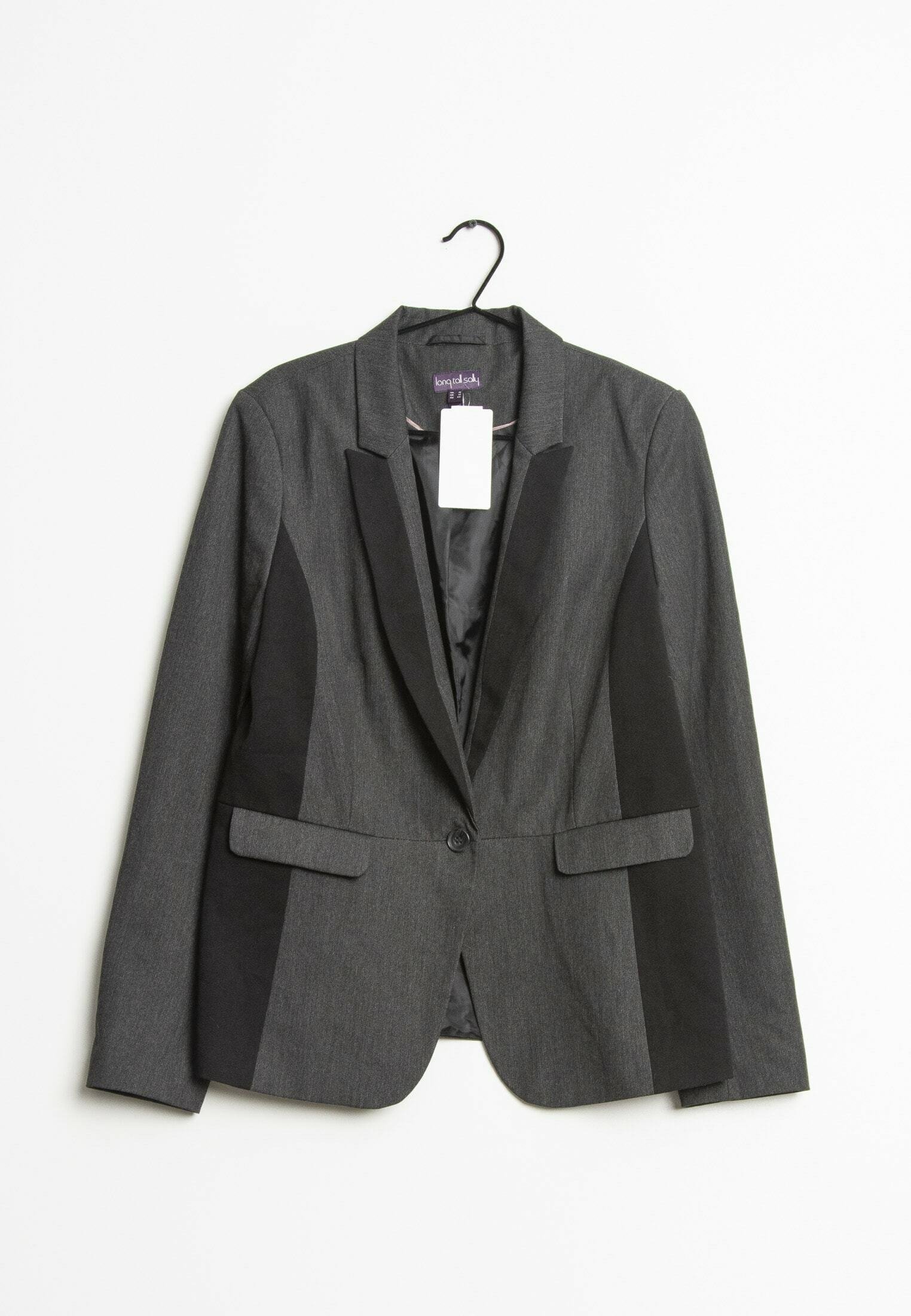 long grey blazer