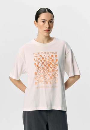 Camiseta estampada - cloud dancer
