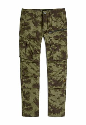 G-STAR, ROVIC ZIP 3D REGULAR TAPERED PANTS - Pantaloni cargo - four leaf clover cloud camo