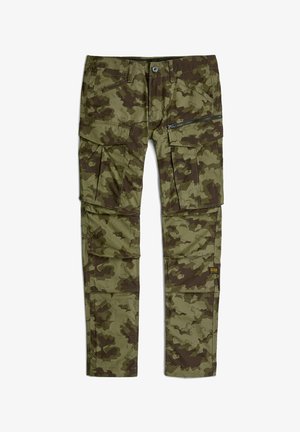 G-STAR, ROVIC ZIP 3D REGULAR TAPERED PANTS - Cargohose - four leaf clover cloud camo