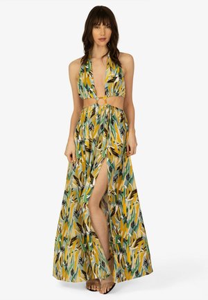 MIT CUT OUT - Robe longue - grün