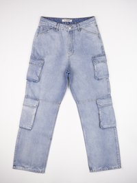 AIDAN BAGGY - Jeans workwear - light blue