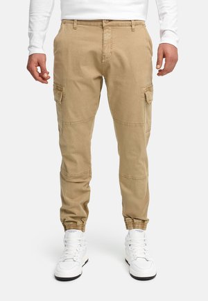 INDICODE JEANS AUGUST - Pantaloni cargo - light brown