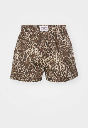 BDG Urban Outfitters LEOPARD BOXER - Short - brown