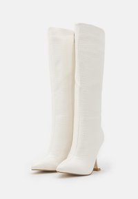 RAID MALINA - Botas de salto alto - white