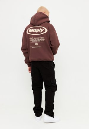 Sweat zippé - dark brown