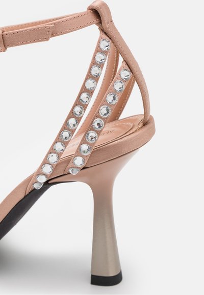 Alberta Ferretti EVENING STRASS - Sandales à talons hauts - pink