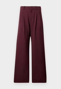 WIDE LEG TRIBECA - Pantalon classique - bordeaux