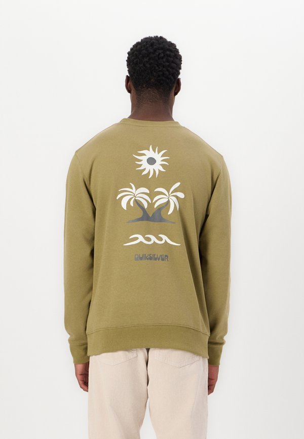 GRAPHIC MIX CREW UNISEX - Sweatshirt - aloe