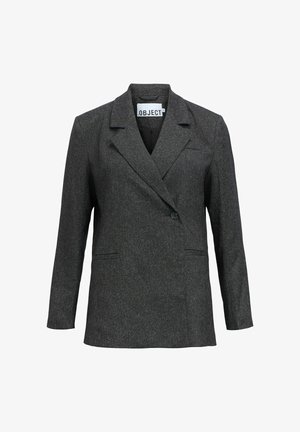 Object, BLAZER DOUBLE-BREASTED - Korte frakker - black