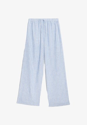 Marks & Spencer WIDE RICH - Pantaloni - blue mix