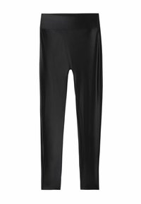 SUPER SHINE SATIN - Leggings - Hosen - Black