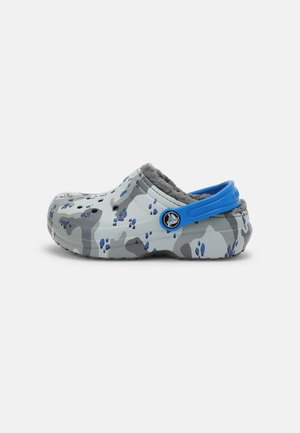 CLASSIC LINED CAMO - Mules - light grey
