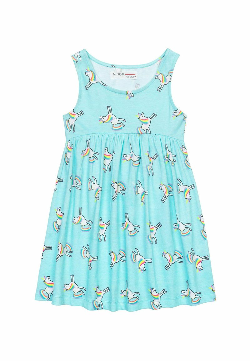 MINOTI SLEEVELESS WITH PRINT - Robe de jour - light blue