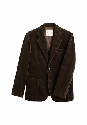 GANT, GANT CORDUROY SUIT JACKET - Sakko - black brown