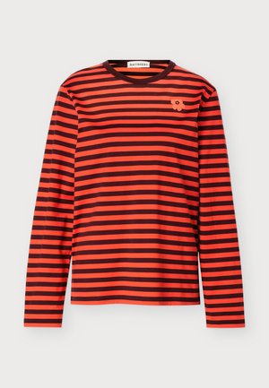 Marimekko, TASARAITA UNIKKO KIOSKI - Блуза с дълги ръкави - wine red/red
