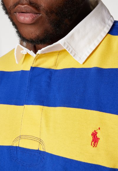 Polo Ralph Lauren Big & Tall THE ICONIC RUGBY SHIRT - Poloshirt - arctic yellow/classic azure