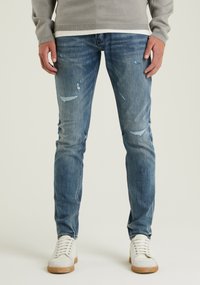 CHASIN' - EGO ETRINE - Džíny Slim Fit - blue Miniatura obrázku 1