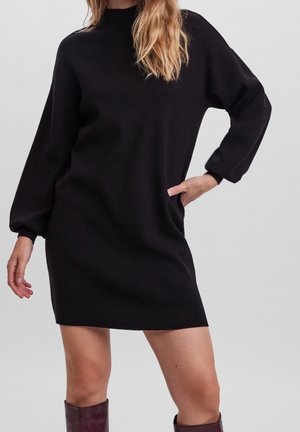 Strickkleid - black