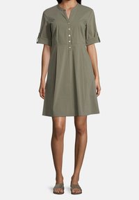 Betty Barclay Skjortklänning - olive