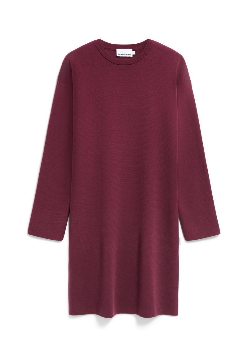 ARMEDANGELS Gebreide jurk rood ARMEDANGELS Gebreide jurk rood