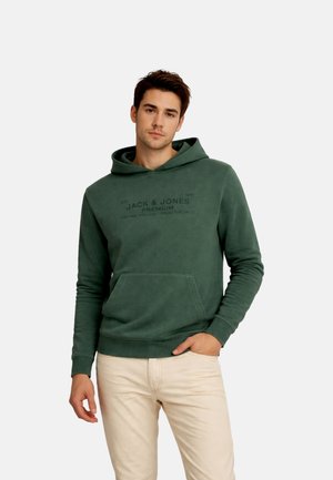 Jack & Jones, JACK & JONES HOODIE BLUAIDEN KAPUZENPULLOVER - Kapuzenpullover - grün