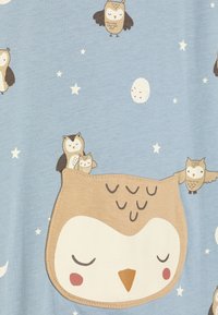 Lindex OWL UNISEX - Pyjama - light dusty blue