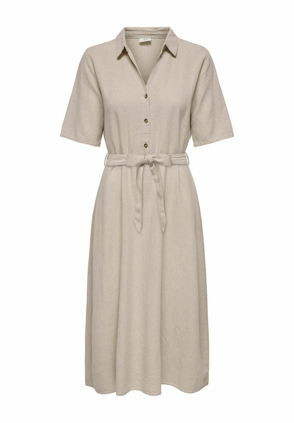 SAY MIDI NOOS - Shirt dress - oatmeal3