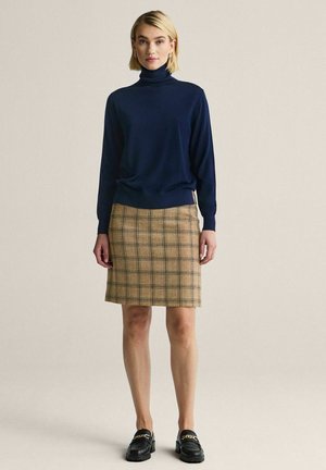 A-snit nederdel - beige