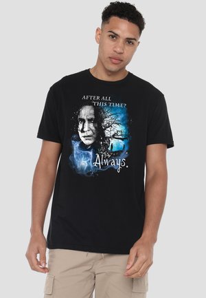 Cotton Soul, HARRY POTTER ALWAYS - Print T-shirt - black