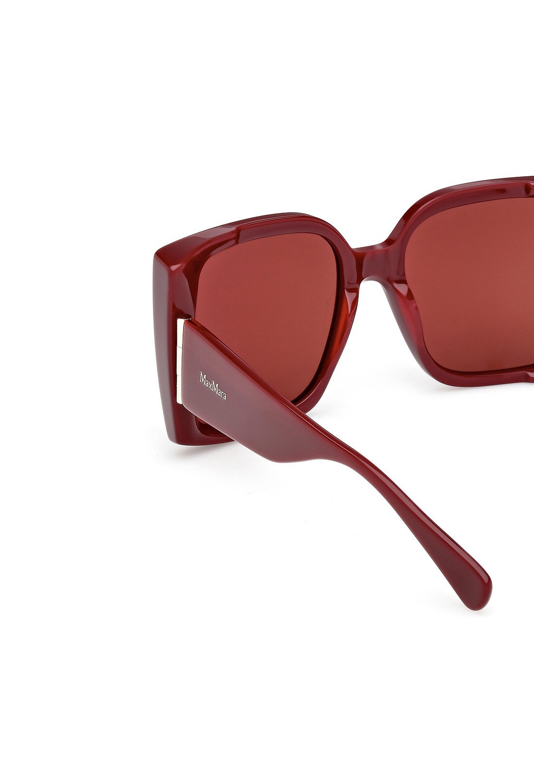 マサ☆①×2 Max Mara HINGE - Zonnebril - burgundy burgundy/bordeauxrood