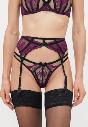ROZLYN SUSPENDER  - Suspenders - black/plum