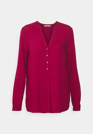 Blouse - cherry red