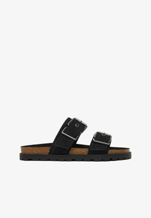 DeeZee, DEEZEE WOMEN'S FLIP-FLOPS BLACK - Slip-on sandaler - black