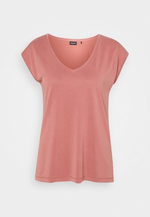 Camiseta básica - metallic red